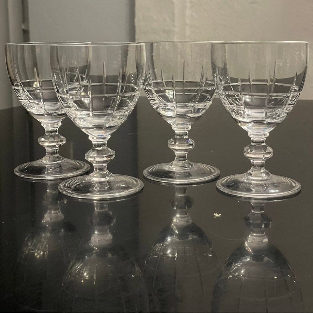 Strauss crystal glasses set